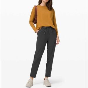 Lululemon Keep Moving Pant 7/8 High-Rise Graphite Grey 4